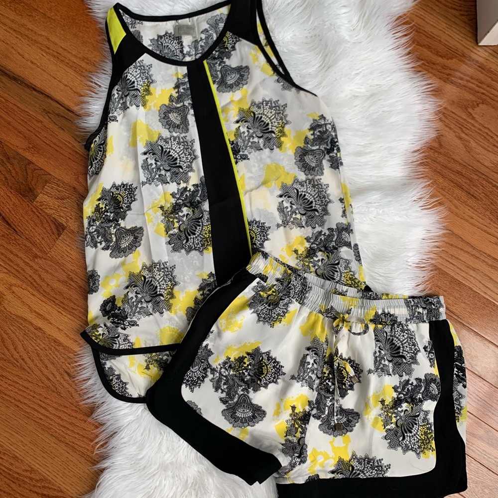 Silk short Set